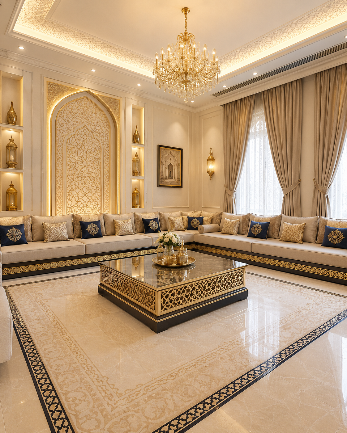 Premium majlis deep cleaning service in Al Ain