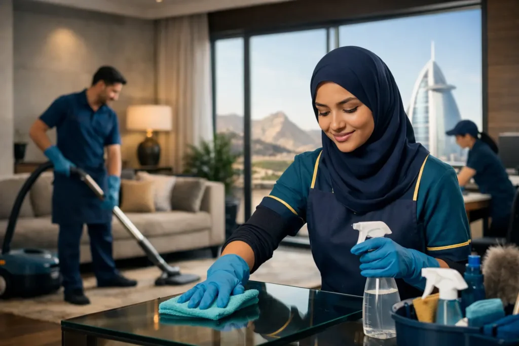 How Our Cleaning Service Works for Al Ain