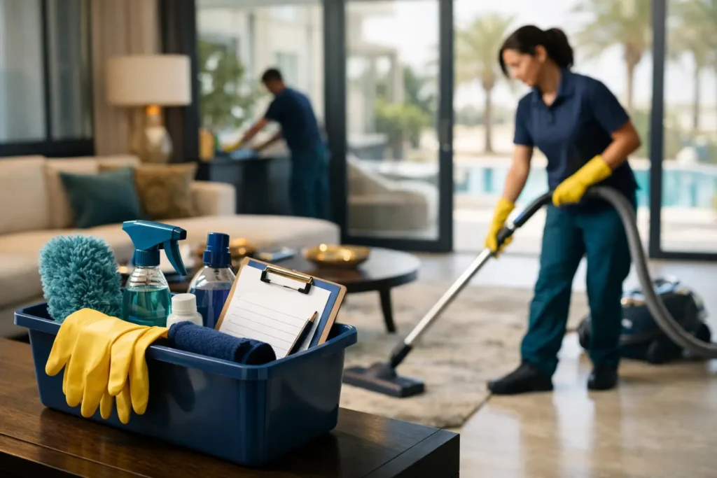 Best Villa Cleaning Checklist for a Controlled Clean