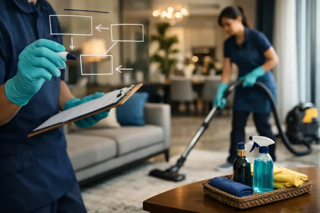 Home Cleaning That Starts With a Clear Scope