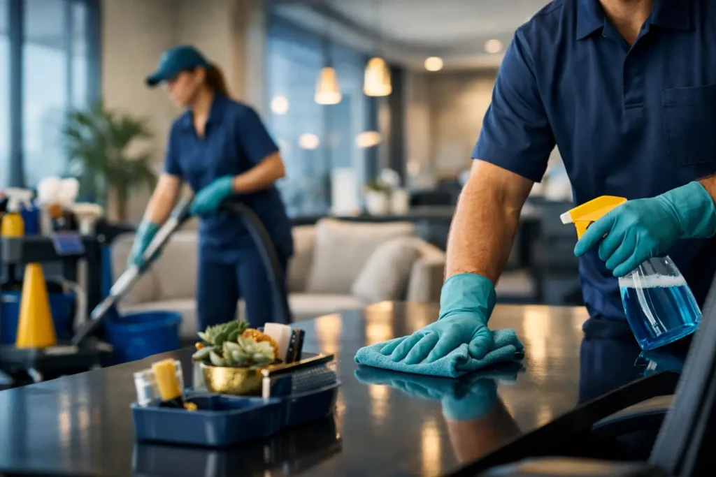Commercial Cleaning Scope Guide for Clear Service